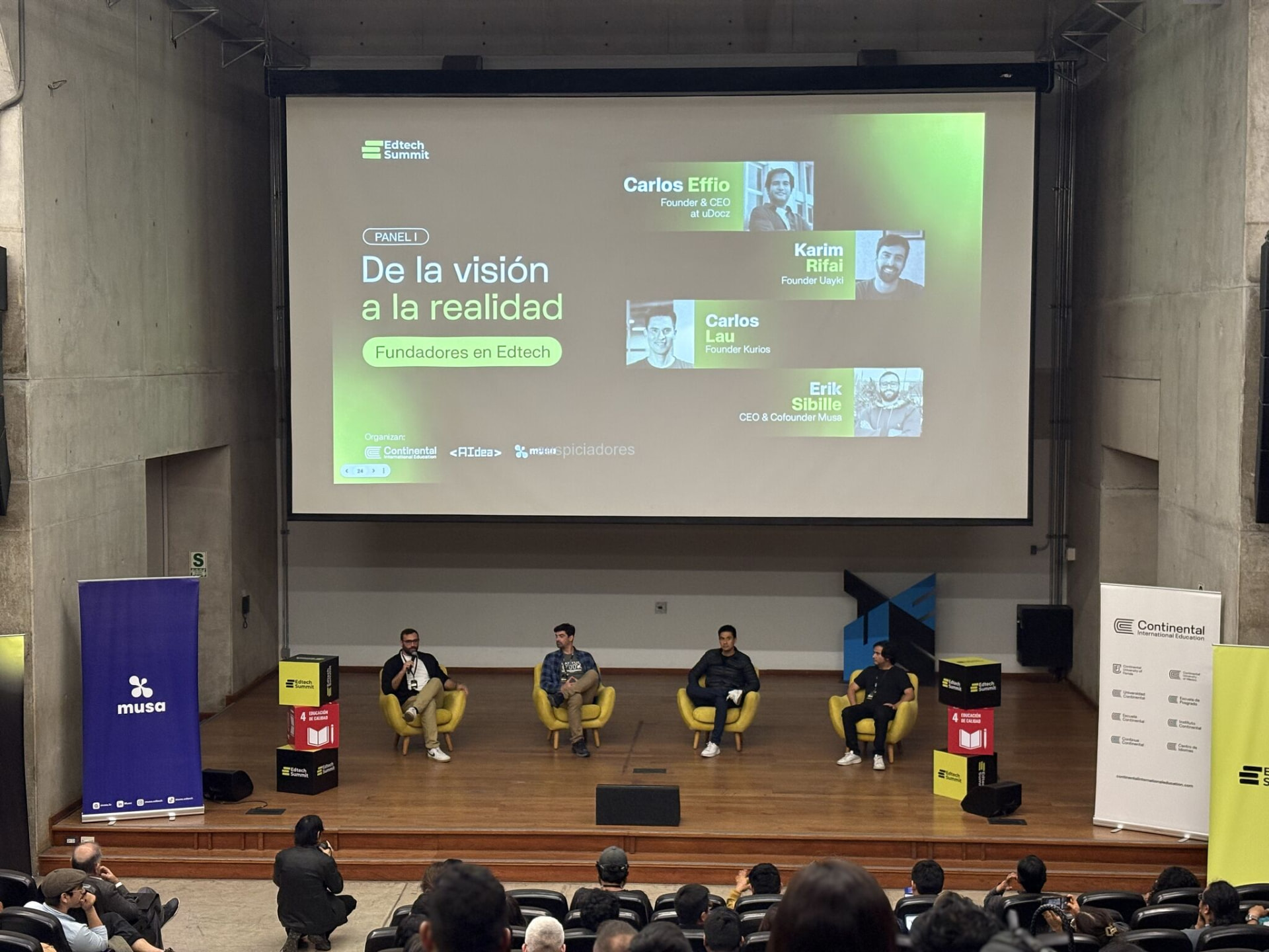 Panel From vision to reality with edtech founders